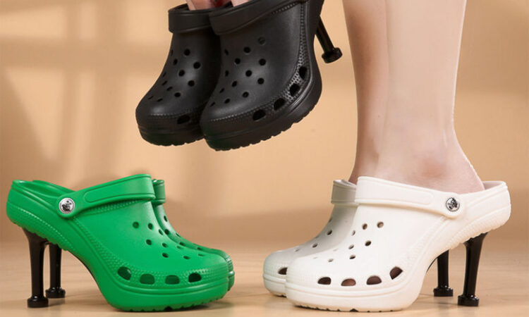 Croc Heels: The Trending Fashion Statement